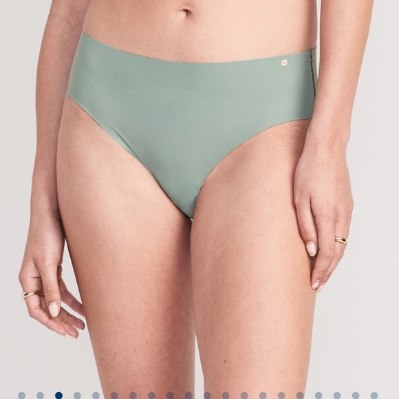 NWT OLD NAVY BUDLE 3 Low-Rise Soft-Knit No-Show Hipster Underwear Rainy Season - Picture 3 of 5